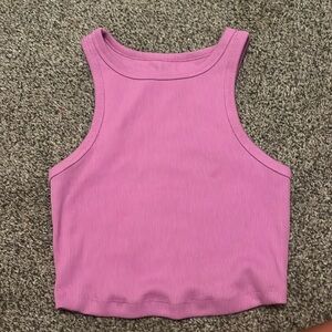 Halter neck tank top